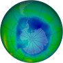Antarctic Ozone 2001-08-16